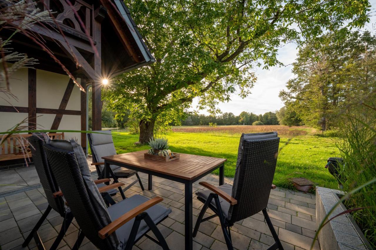Ferienwohnung Rehblick Spreewaldferien-Burg Burg  Kültér fotó